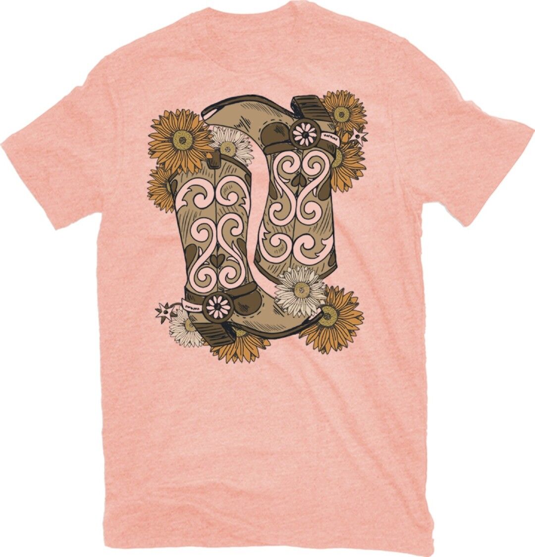 Rustic Spirit Women's Cowgirl Boots T-Shirt