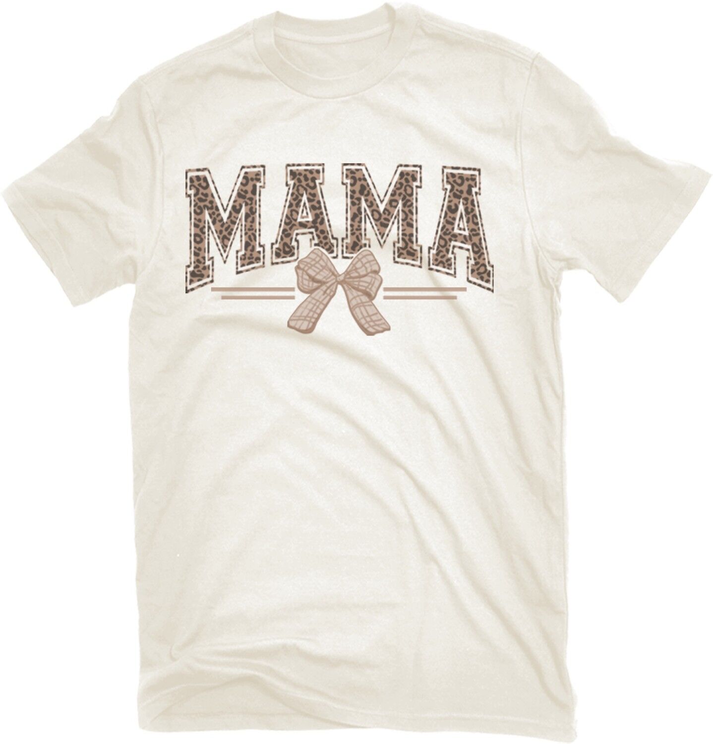 Rustic Spirit Women's Mama With Bow T-Shirt