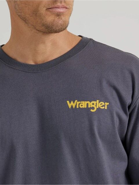 Wrangler Men's FR Flame Resistant Long Sleeve Graphic T-Shirt