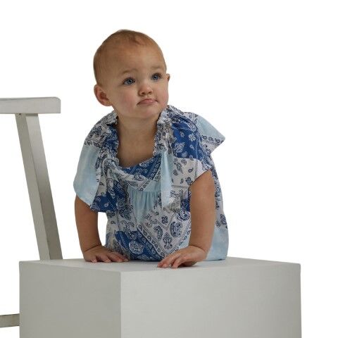 Wrangler Girl's Dress in Blue