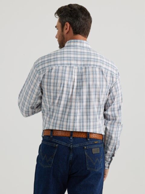Wrangler Men's George Strait Collection Long Sleeve Shirt
