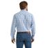 Wrangler Men's 20X Competition Advanced Comfort Classic Fit Long Sleeve Shirt in Blue