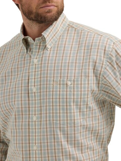Wrangler Men's Classics Relaxed Fit Sleeve Shirt