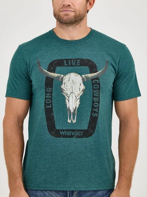 Wrangler Men's Steerhead Graphic T-Shirt