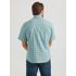 Wrangler Men's Wrangler Retro Short Sleeve Sawtooth Pocket Western Snap Shirt in Allover Blue