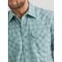 Wrangler Men's Wrangler Retro Short Sleeve Sawtooth Pocket Western Snap Shirt in Allover Blue