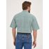 Wrangler Men's Wrangler George Strait Short Sleeve Two Pocket Button Down Shirt in Turquoise Inlay