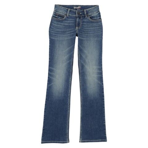Wrangler Women's Retro Mae Mid Rise Jean in Deadwood