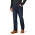 Wrangler Men's Riggs Workwear 5 Pocket Singler Layer Insulation Regular Fit Jeans in Dark Wash