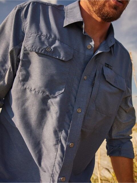 Wrangler Men's Wrangler ATG Mix Material Shirt