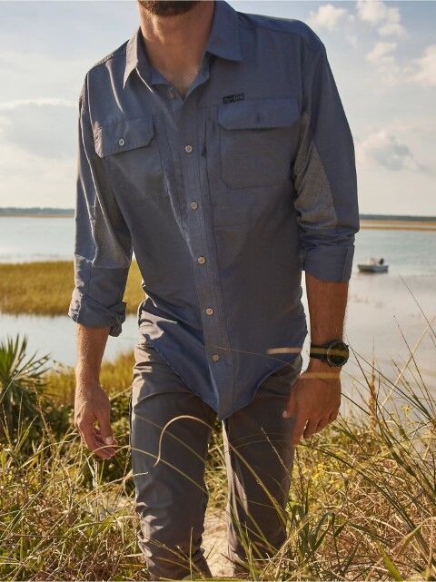 Wrangler Men's Wrangler ATG Mix Material Shirt