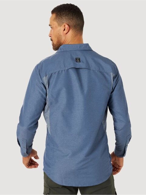 Wrangler Men's Wrangler ATG Mix Material Shirt