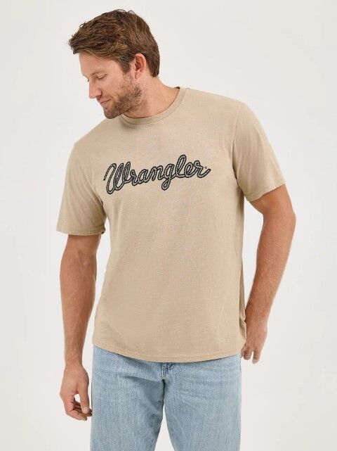 Wrangler Men's Wrangler Rope Logo T-Shirt