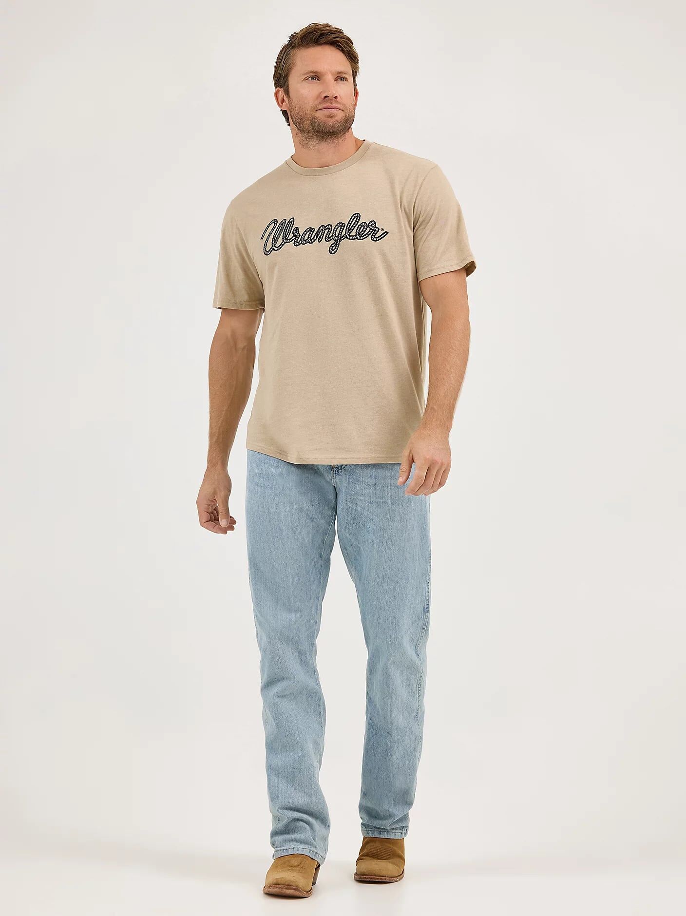 Wrangler Men's Wrangler Rope Logo T-Shirt