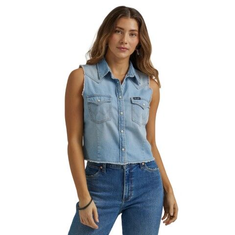 Wrangler Women's Retro Punchy Vest