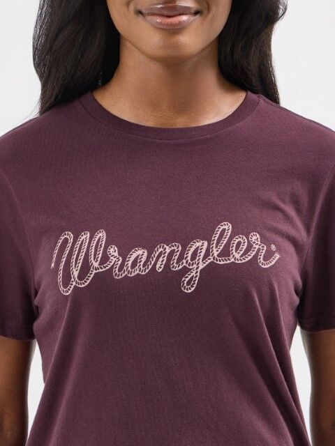 Wrangler Women's Regular Fit Graphic Short Sleeve T-Shirt