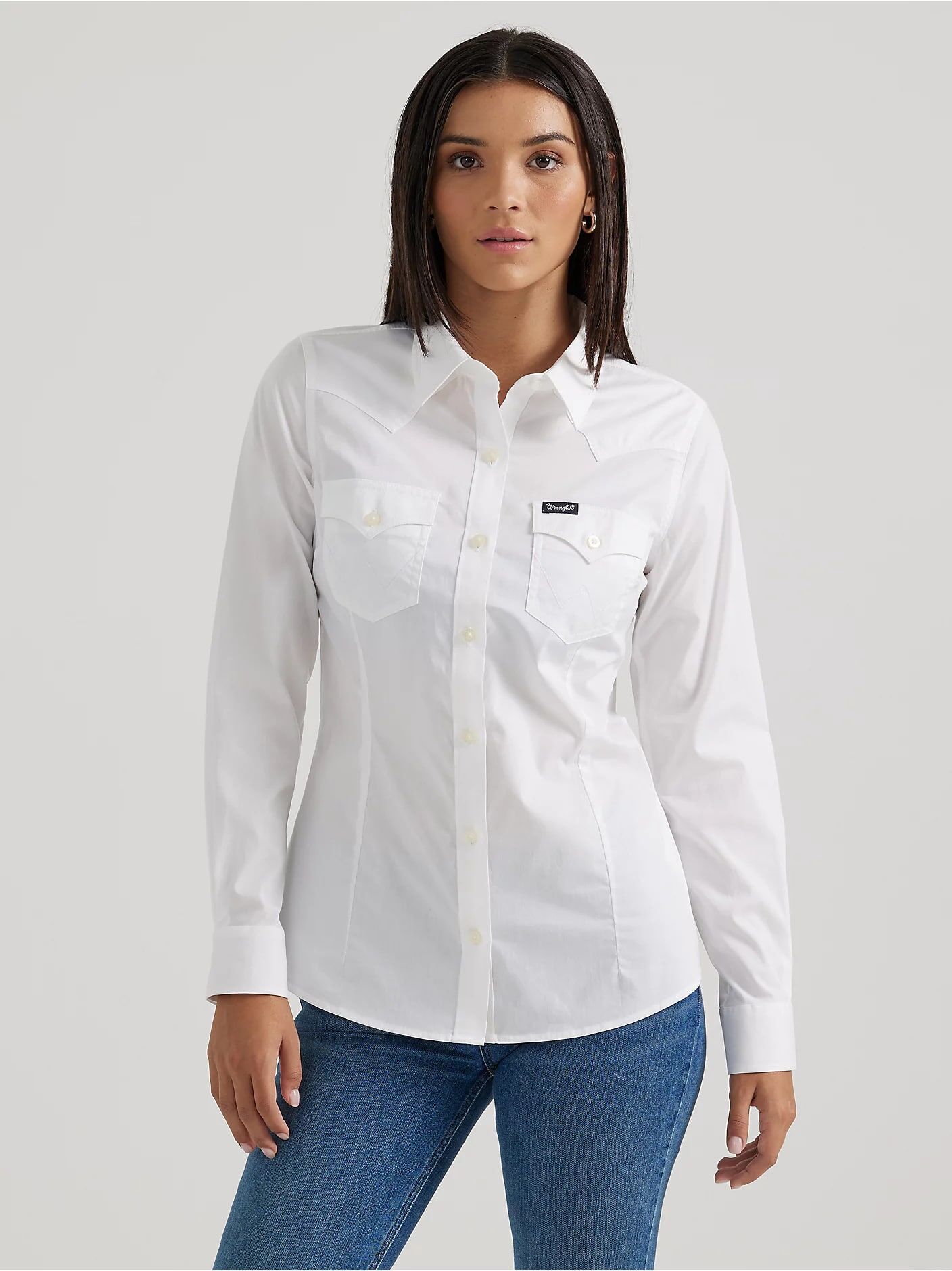 Wrangler Women's Western Button Down Shirt