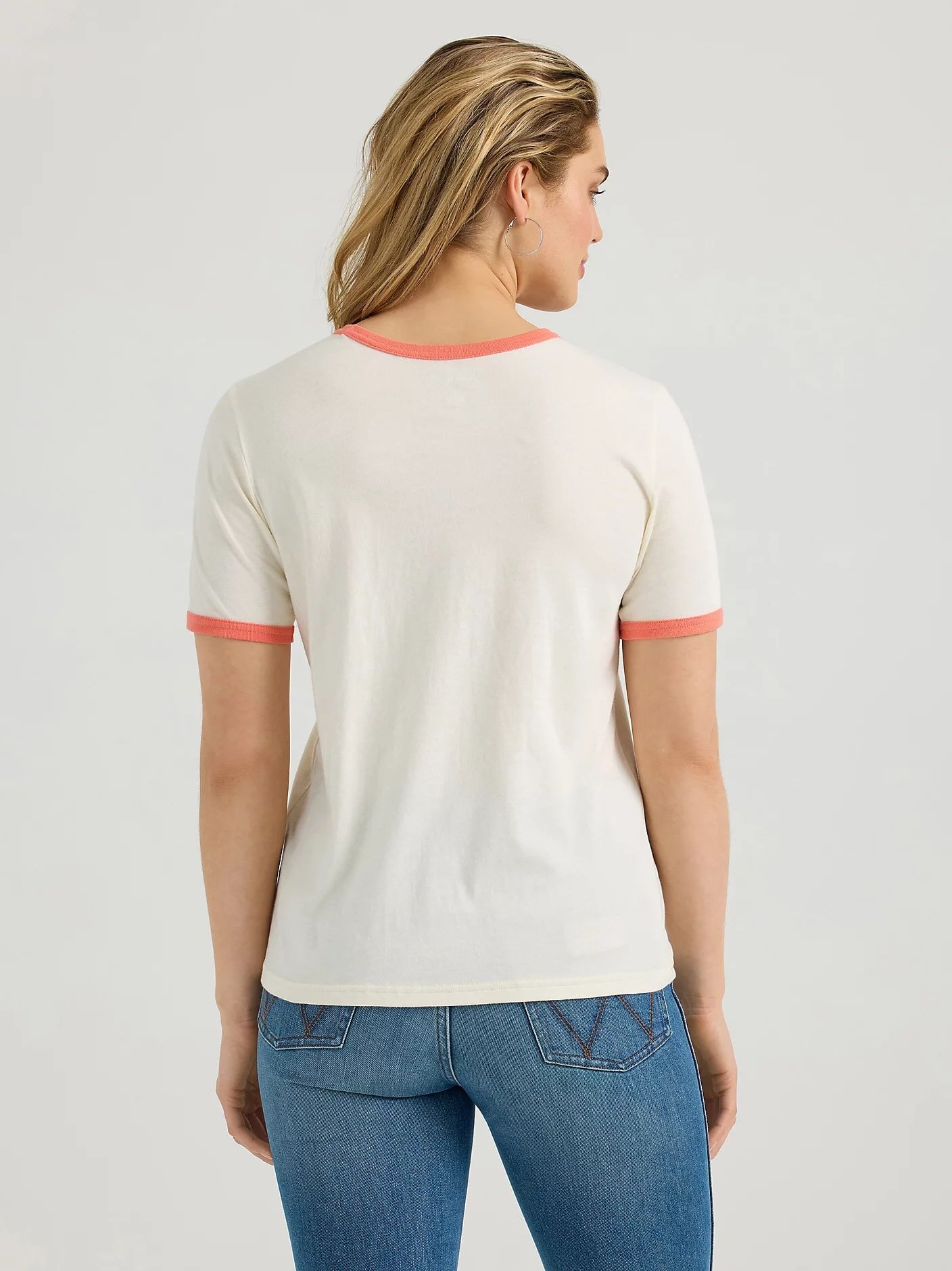 Wrangler Women's Graphic Ringer T-Shirt