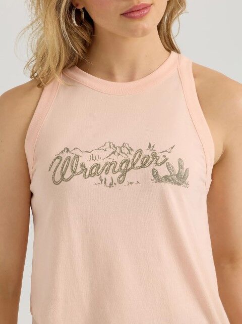 Wrangler Women's Western Graphic Goddess Tank
