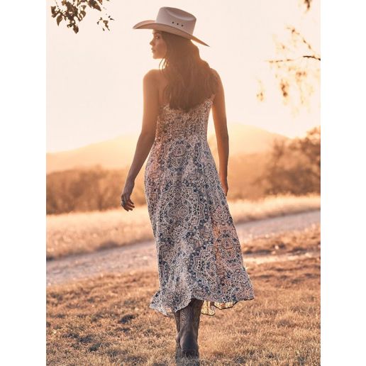 Wrangler Women's Western Tank Maxi Dress