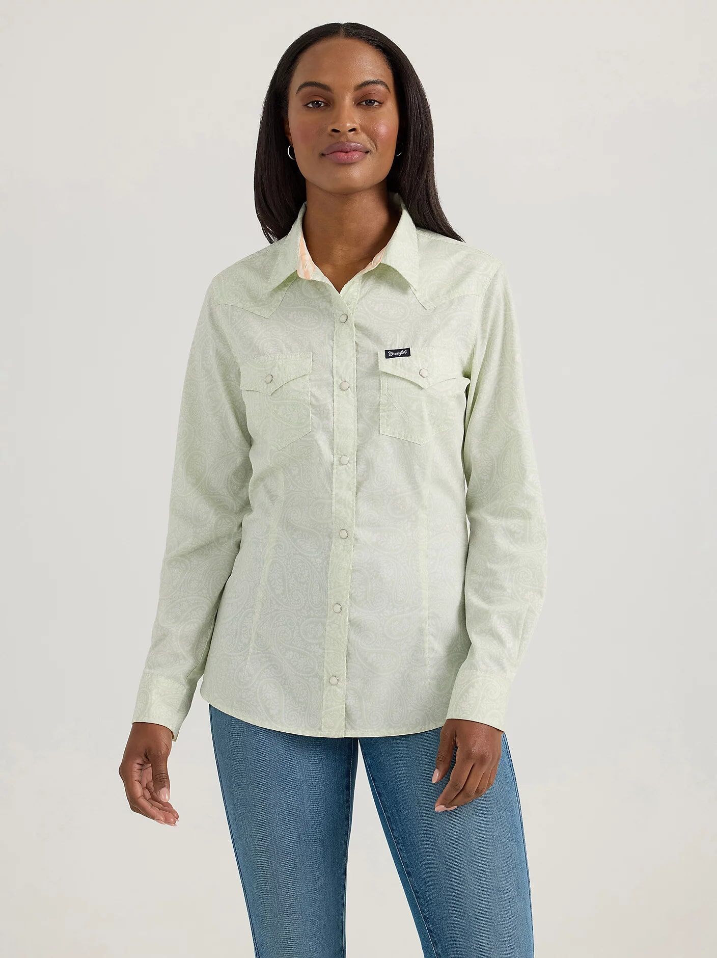 Wrangler Women's All Occasion Western Snap Shirt