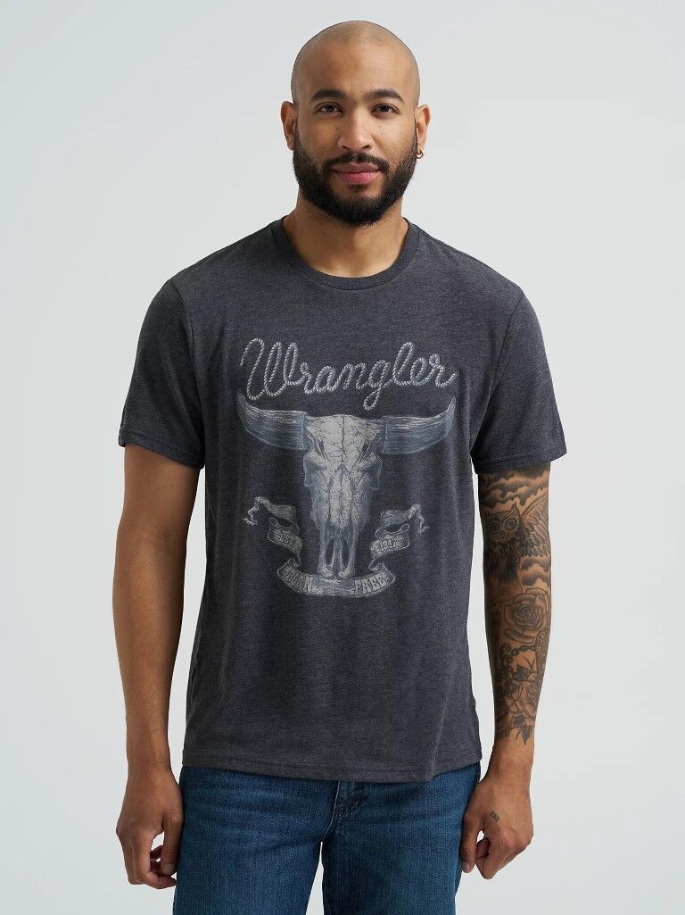 Wrangler Men's Steerhead Graphic T-Shirt