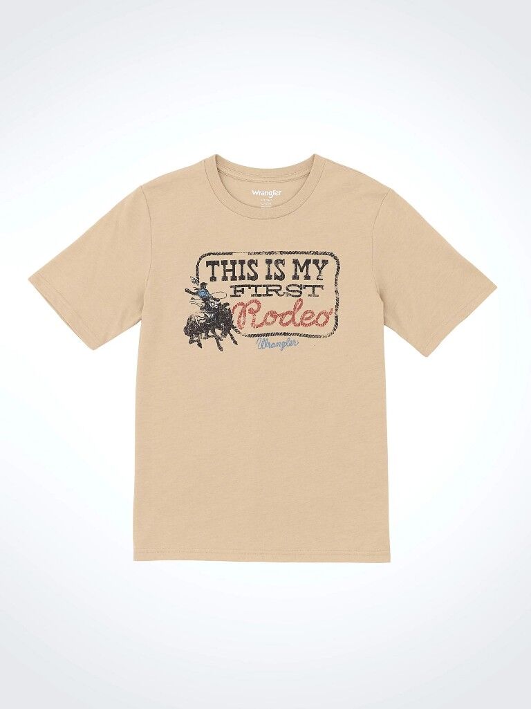 Wrangler Boy's Logo Front Graphic T-Shirt