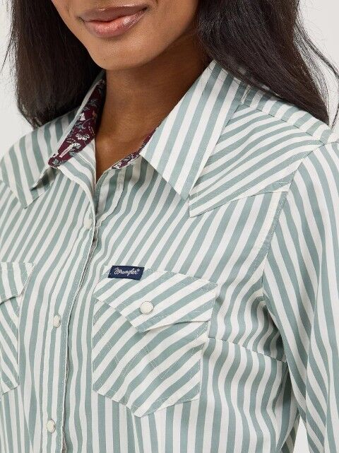 Wrangler Women's All Occasion Western Snap Shirt