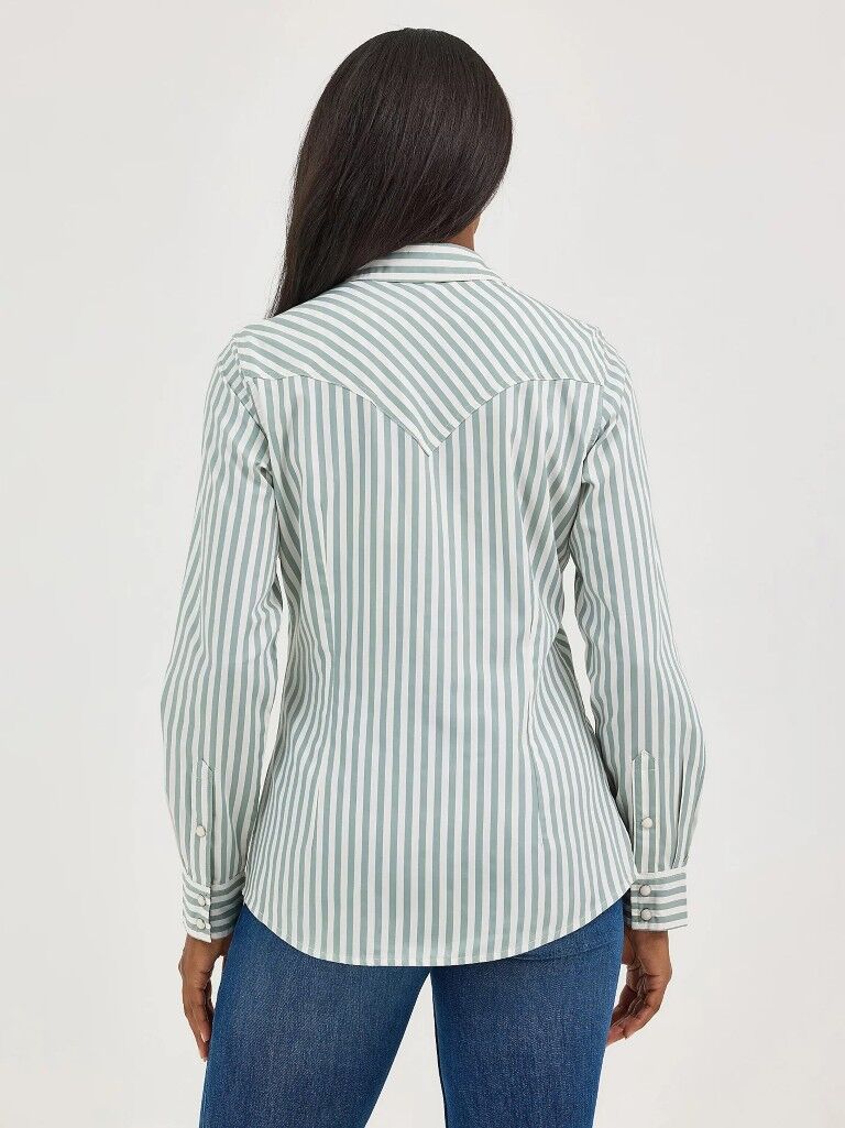 Wrangler Women's All Occasion Western Snap Shirt