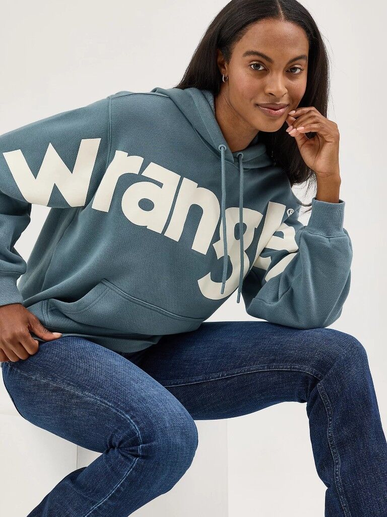Wrangler Women's Bold Logo Hoodie