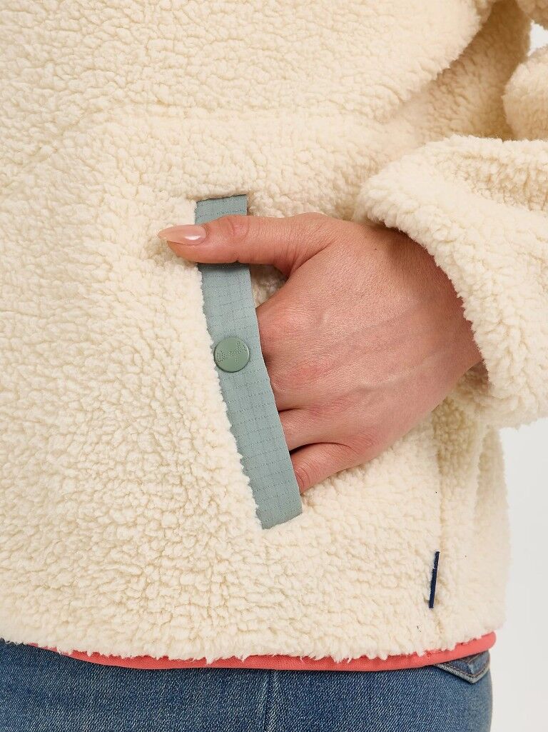 Wrangler Women's Retro Half Snap Sherpa Pullover