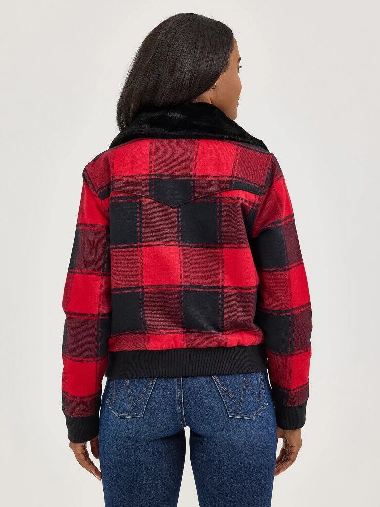 Wrangler Women's Lined Bomber Jacket