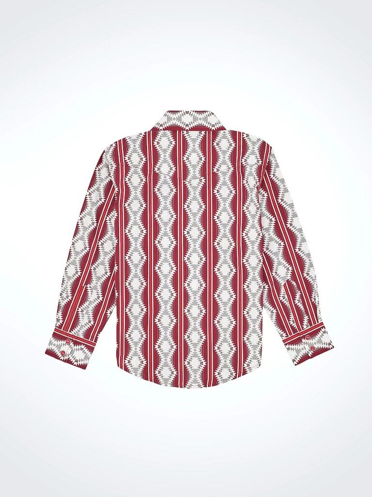 Wrangler Infant Boy's Long Sleeve Western Snap Bodysuit