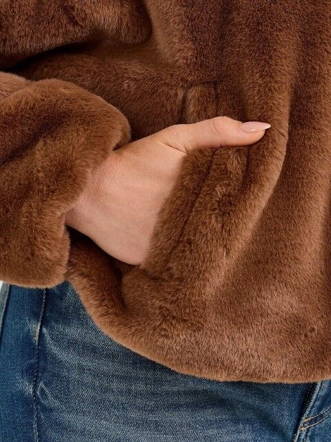 Wrangler Women's Logo Fuzzy Zip Jacket