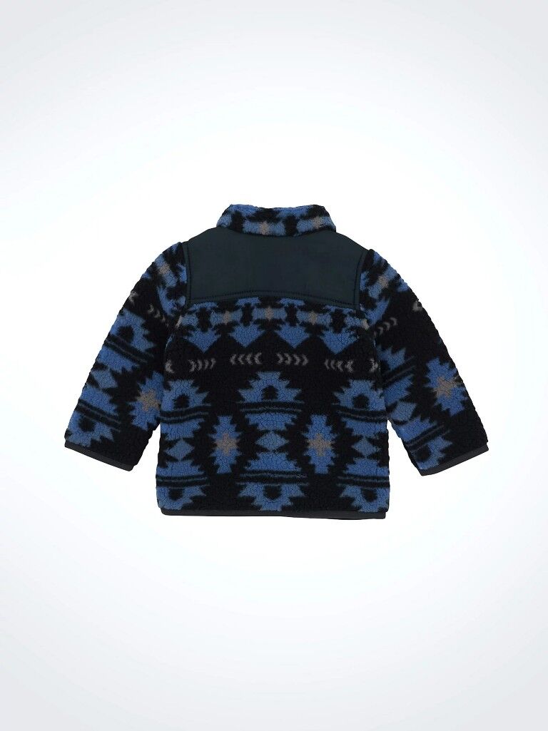 Wrangler Boy's Zip Front Lightweight Ripstop Sherpa Jacket