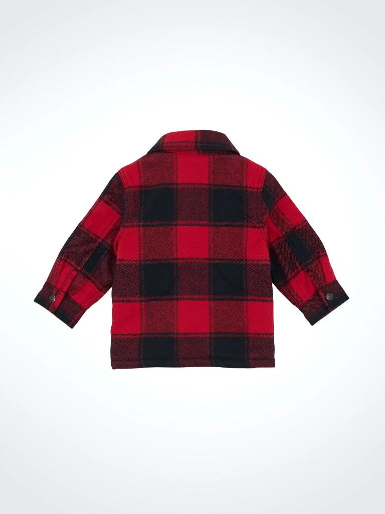 Wrangler Boy's Quilt Lined Flannel Shirt Jacket
