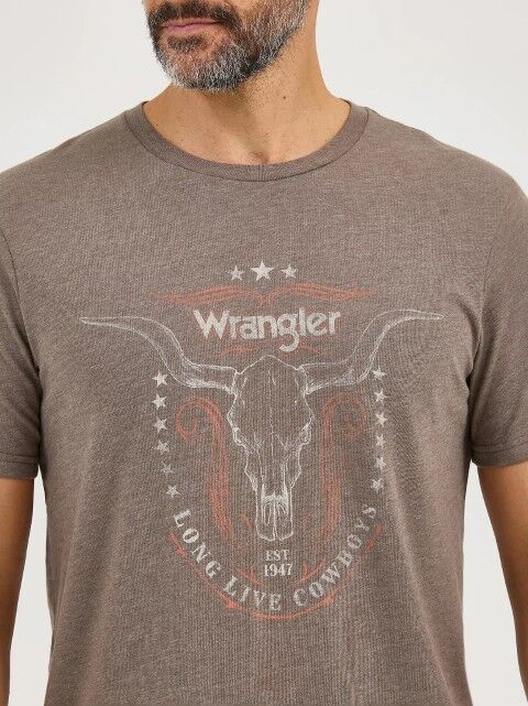 Wrangler Men's Longhorn Graphic T-Shirt