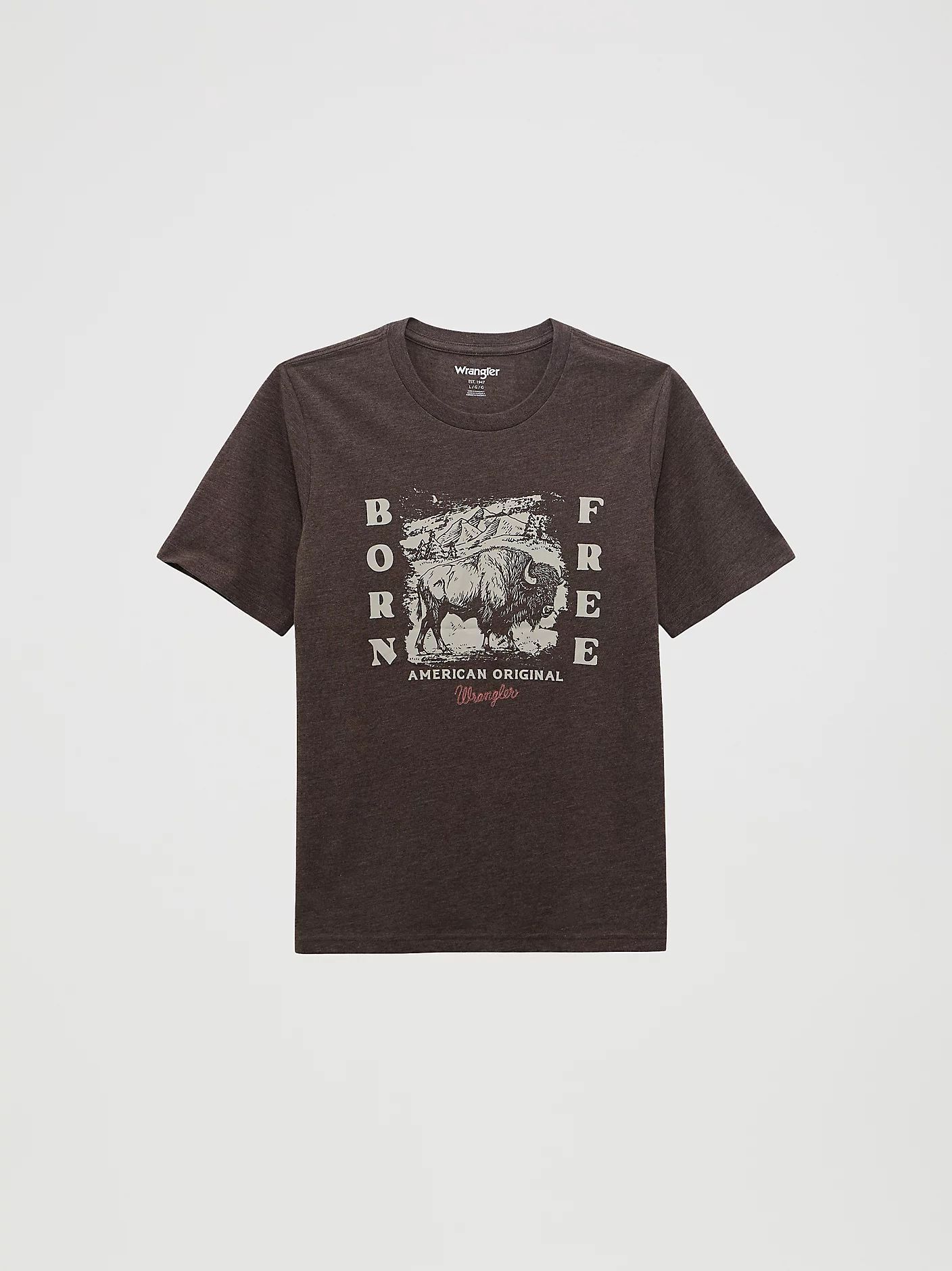 Wrangler Boy's Logo Front Graphic T-Shirt