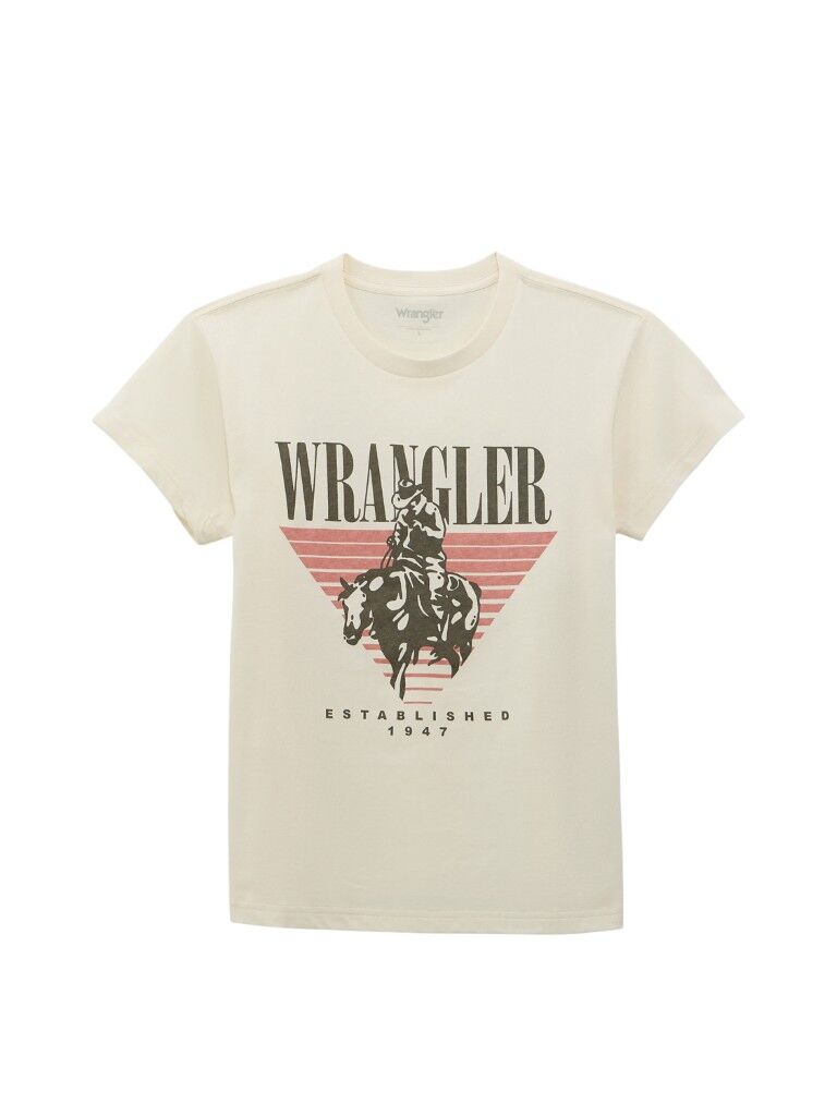 Wrangler Women's Graphic Retro Regular Fit T-Shirt