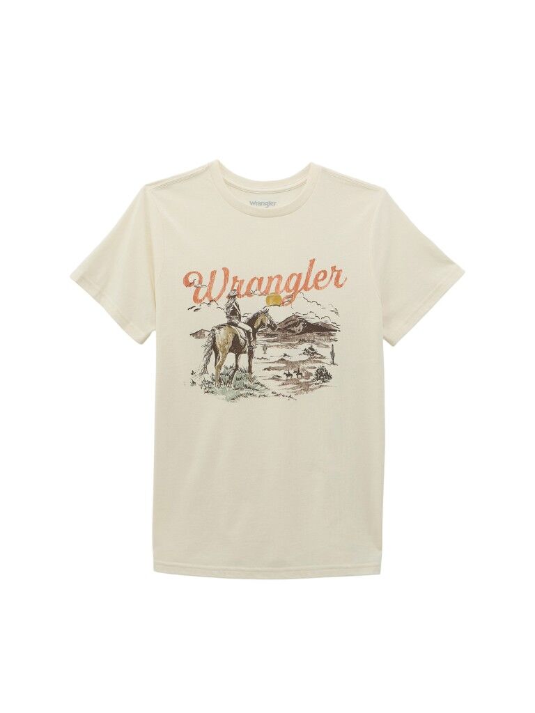 Wrangler Women's Western Graphic Regular Fit T-Shirt