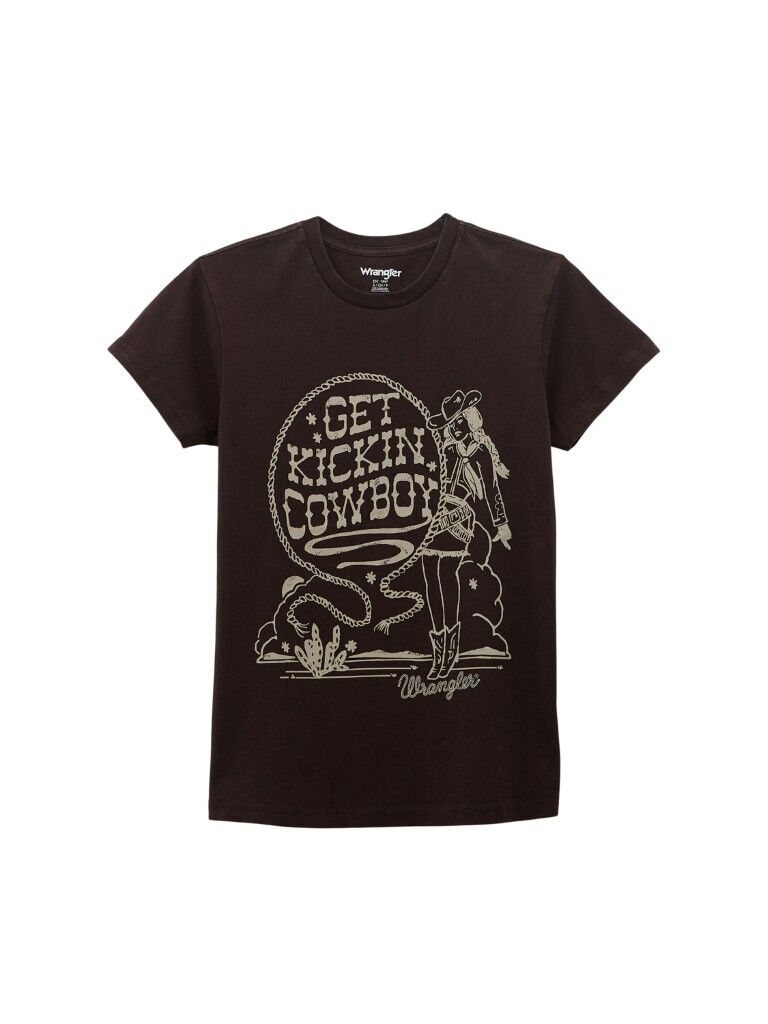 Wrangler Women's Graphic Retro Regular Fit T-Shirt