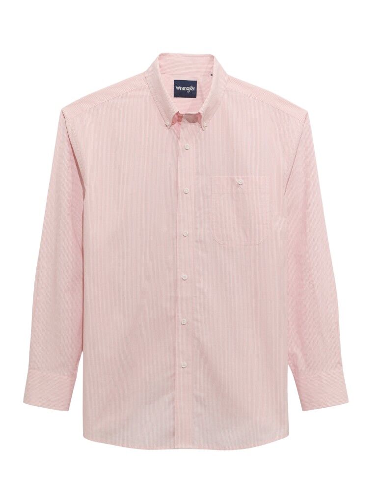 Wrangler Men's Bucking Cancer Button Down Shirt