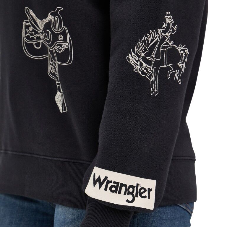 Wrangler Women's Icons Pullover Sweatshirt