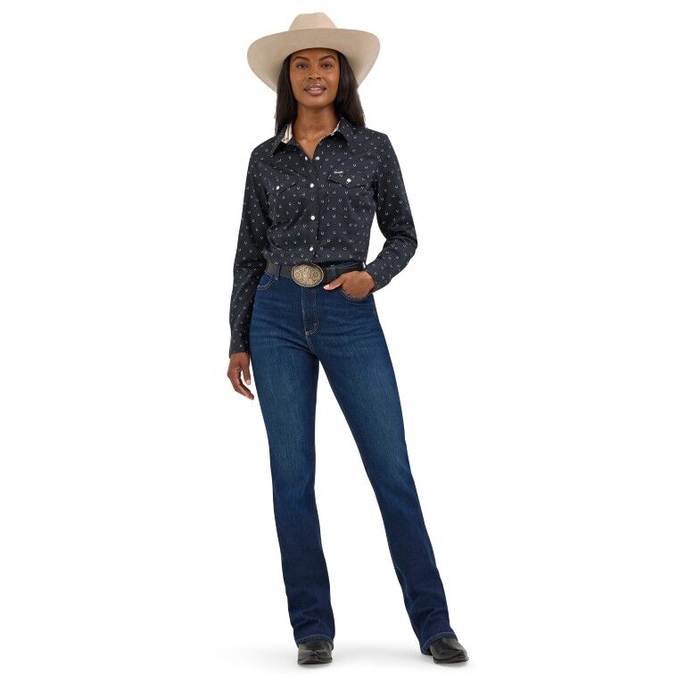 Wrangler Women's All Occasion Western Snap Shirt