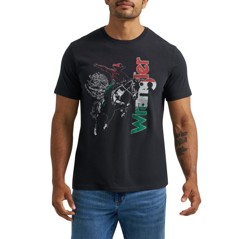 Wrangler Men's Regular Fit Graphic Short Sleeve T-Shirt