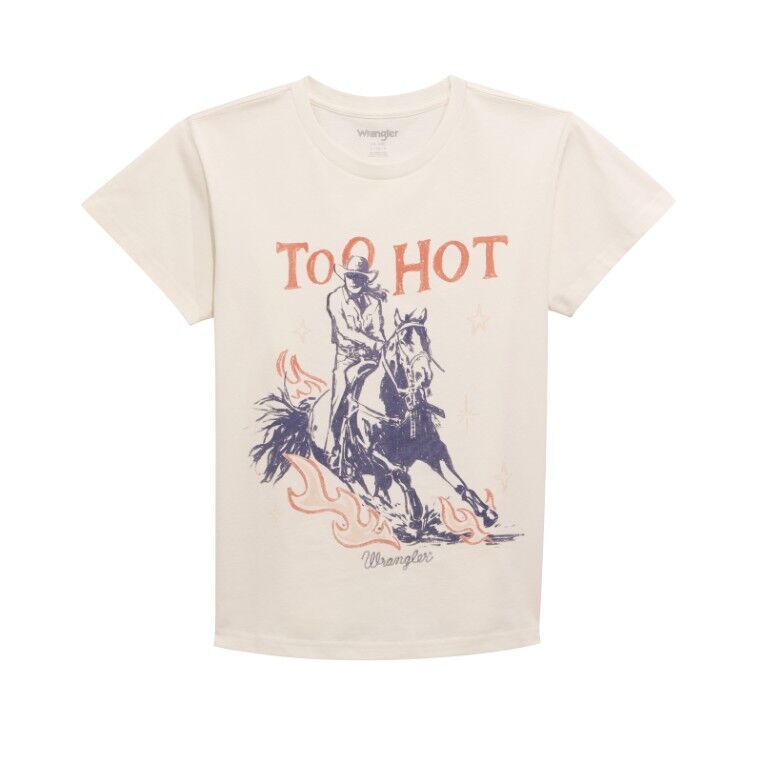 Wrangler Women's Regular Fit Short Sleeve Retro T-Shirt