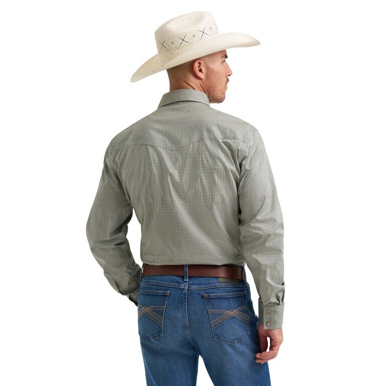 Wrangler Men's 20X Competition Advanced Comfort Classic Fit Long Sleeve Shirt