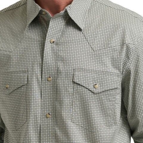 Wrangler Men's 20X Competition Advanced Comfort Classic Fit Long Sleeve Shirt