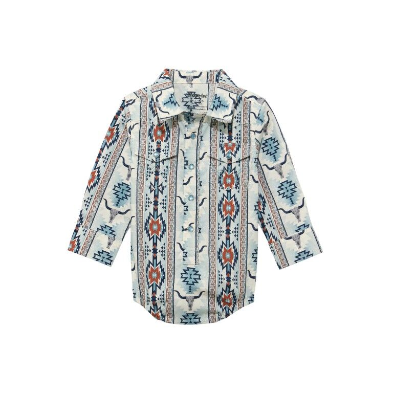 Wrangler Boy's Long Sleeve Bodysuit