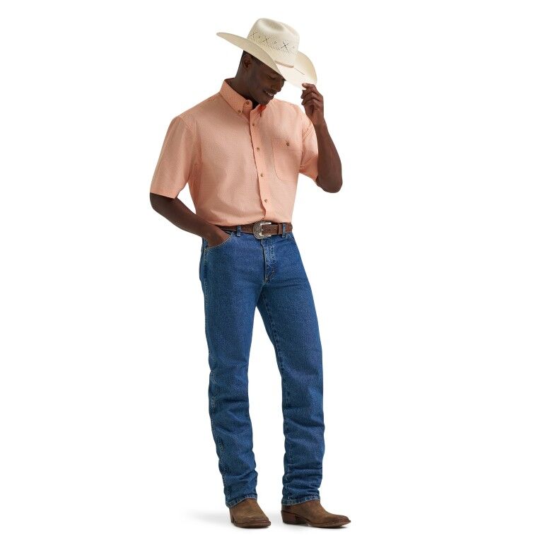 Wrangler Men's George Strait Collection One Pocket Long Sleeve Shirt